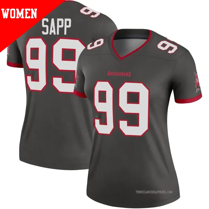 Tampa Bay Buccaneers SAPP 99 ユニフォーム 1997-00 Tampa Bay Buccaneers Sapp #99 Champion Home Jersey